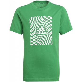 textil Niño Camisetas manga corta adidas Originals GN1475 Verde