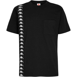 textil Hombre Camisetas manga corta Kappa 3117CIW Negro