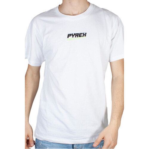 textil Hombre Camisetas manga corta Pyrex 41961 Blanco