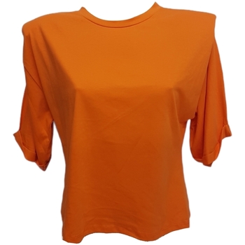 textil Mujer Camisetas manga corta Lumina L3032 Naranja