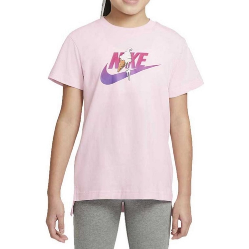 textil Niña Camisetas manga corta Nike DH5912 Rosa
