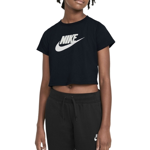 textil Niña Camisetas manga corta Nike DA6925 Negro