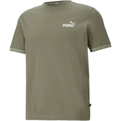textil Hombre Camisetas manga corta Puma 585778 Verde