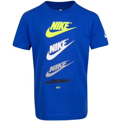textil Niño Camisetas manga corta Nike 86H797 Azul