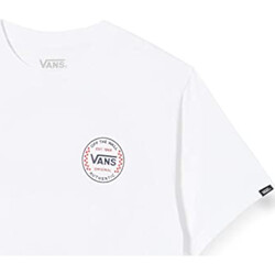 textil Niño Camisetas manga corta Vans VN0A543Z Blanco