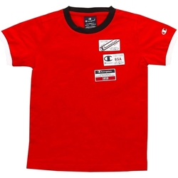 textil Niño Camisetas manga corta Champion 305633 Rojo