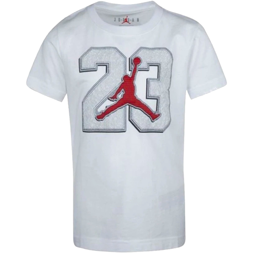 textil Niños Camisetas manga corta Nike 85A639 Blanco