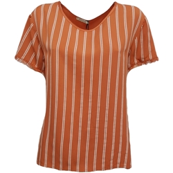 textil Mujer Camisetas manga corta Susymix STF5146B Naranja