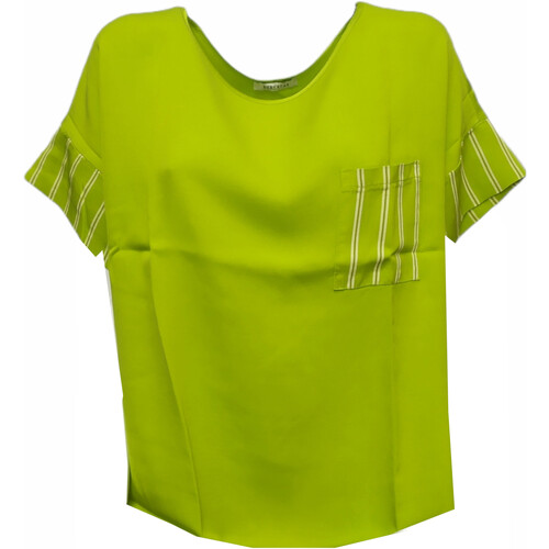 textil Mujer Camisetas manga corta Susymix STF5191BP Verde