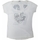 textil Mujer Camisetas manga corta Converse 3ED601B Blanco
