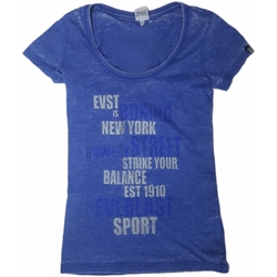 textil Mujer Camisetas manga corta Everlast 14W712G84 Azul