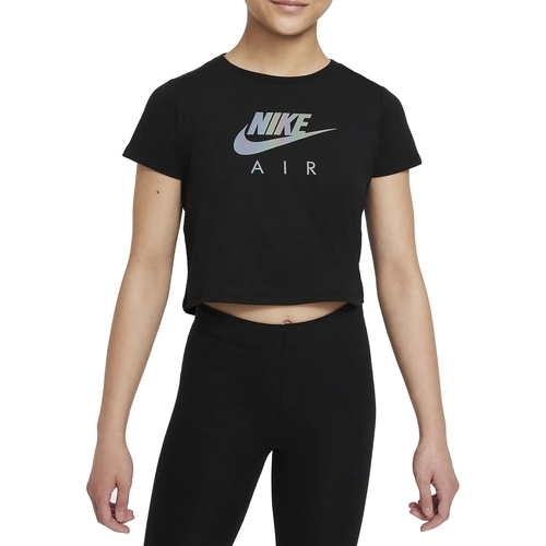 textil Niña Camisetas manga corta Nike DJ6932 Negro