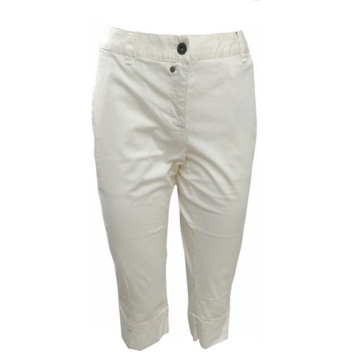 textil Mujer Pantalones con 5 bolsillos Astrolabio D675 Blanco
