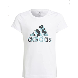 textil Niña Camisetas manga corta adidas Originals H16906 Blanco
