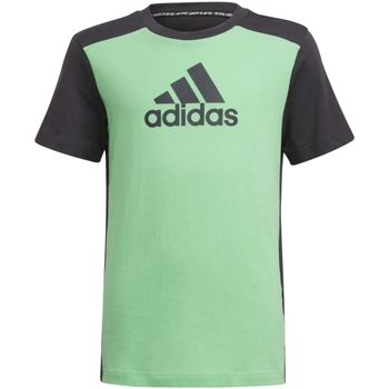 textil Niño Camisetas manga corta adidas Originals H28891 Verde