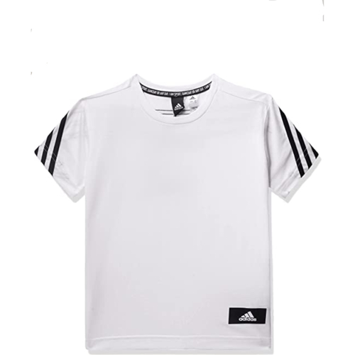 textil Niño Camisetas manga corta adidas Originals H26629 Blanco