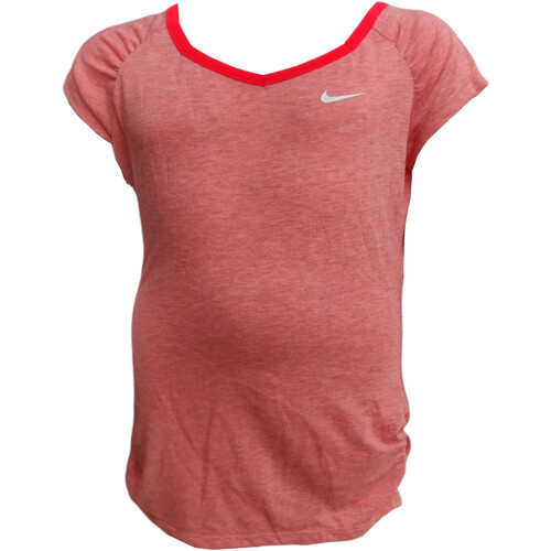 textil Niña Camisetas manga corta Nike 641848 Naranja
