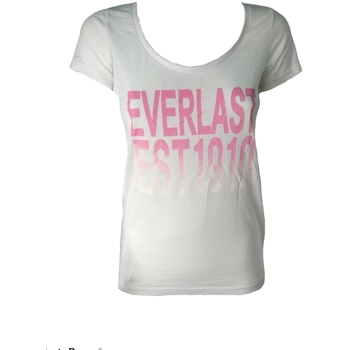 textil Mujer Camisetas manga corta Everlast 14W712G84 Blanco
