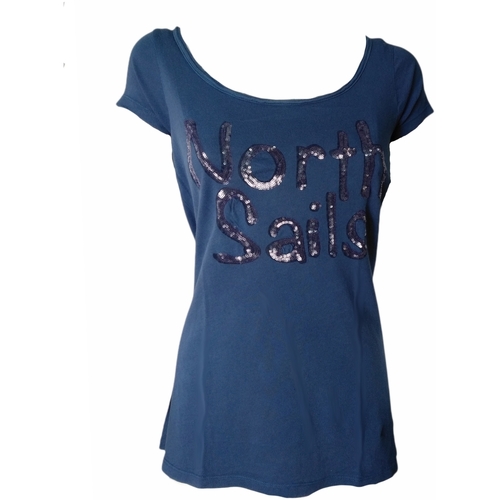 textil Mujer Camisetas manga corta North Sails 092735 Azul