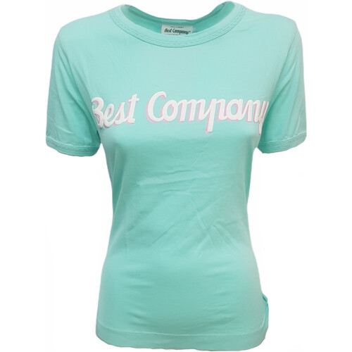 textil Mujer Camisetas manga corta Best Company 595218 Verde