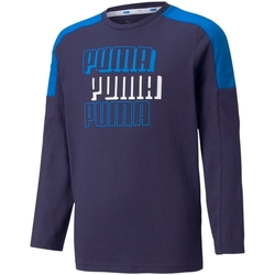textil Niño Camisetas manga corta Puma 589264 Azul