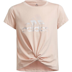 textil Niña Camisetas manga corta adidas Originals H26610 Rosa