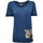 textil Mujer Camisetas manga corta Converse 6SD610A Azul