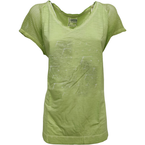 textil Mujer Camisetas manga corta Freddy S6WADT20 Verde