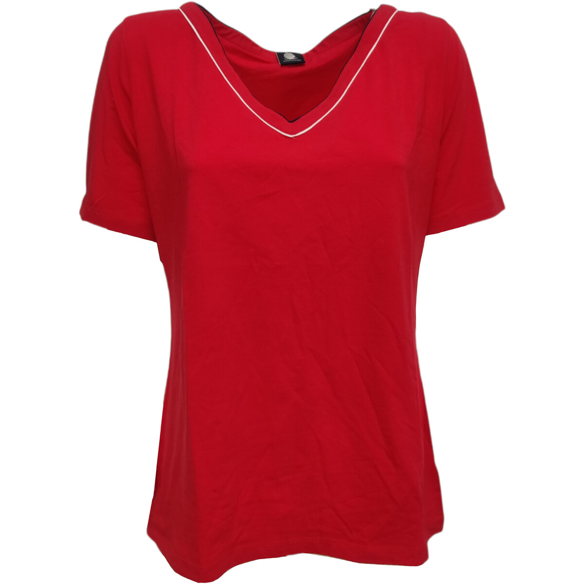 textil Mujer Camisetas manga corta Marina Yachting B10288158350 Rojo