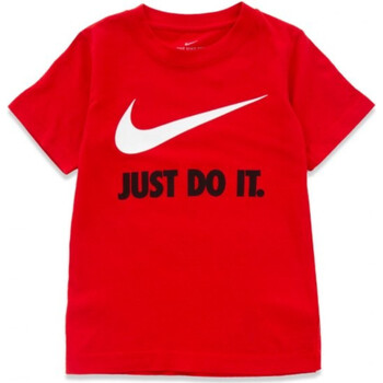 textil Niño Camisetas manga corta Nike 8U9461 Rojo
