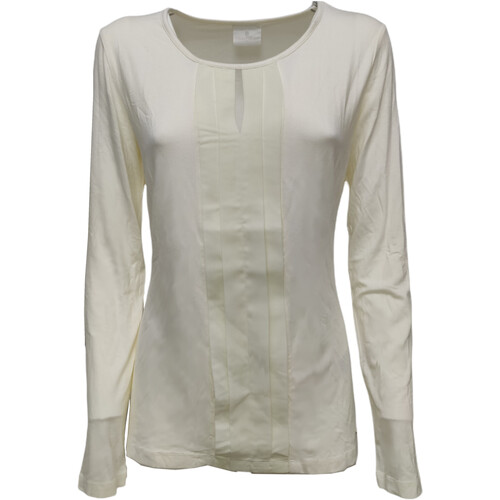 textil Mujer Camisetas manga larga Conte Of Florence 00484B6 Blanco