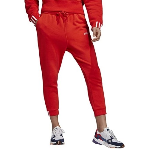 textil Mujer Pantalones con 5 bolsillos adidas Originals DU7186 Rojo
