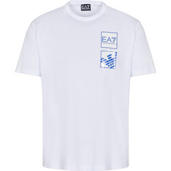 textil Hombre Camisetas manga corta Emporio Armani EA7 3LPT51-PJ02Z Blanco