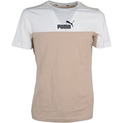 textil Hombre Camisetas manga corta Puma 847426 Blanco