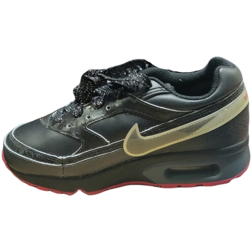 Zapatos Niña Deportivas Moda Nike 313880 Negro