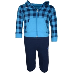 textil Niños Conjuntos chándal Nike 481504 Marino