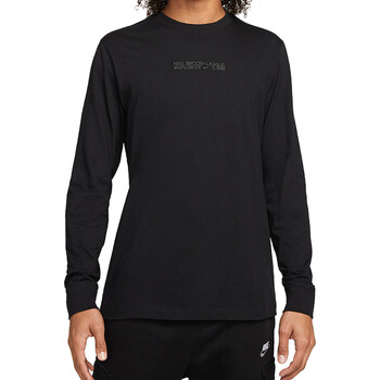 textil Hombre Camisetas manga larga Nike DM6365 Negro