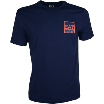textil Hombre Camisetas manga corta Emporio Armani EA7 3LPT52-PJ03Z Azul
