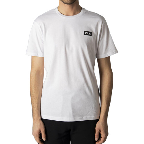 textil Hombre Camisetas manga corta Fila FAM0081 Blanco