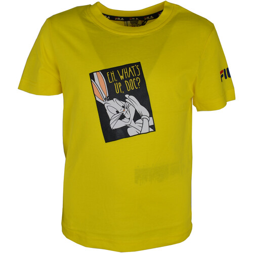textil Niño Camisetas manga corta Fila FAK0042 Amarillo