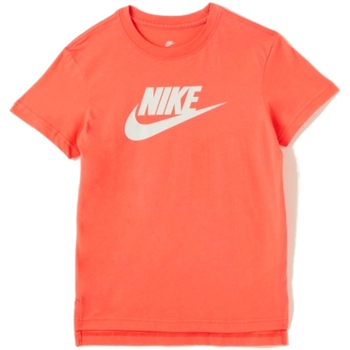 textil Niña Camisetas manga corta Nike AR5088 Rojo