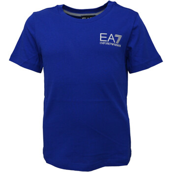 textil Niño Camisetas manga corta Emporio Armani EA7 3LBT51-BJ02Z Azul