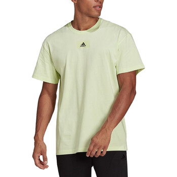 textil Hombre Camisetas manga corta adidas Originals HE4366 Verde