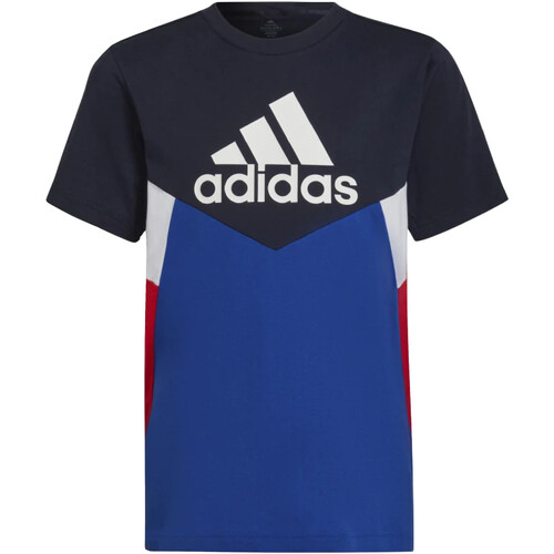 textil Niño Camisetas manga corta adidas Originals HE9375 Azul