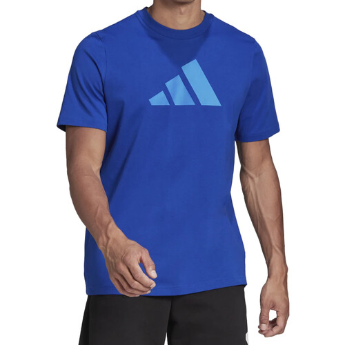 textil Hombre Camisetas manga corta adidas Originals HE2223 Azul