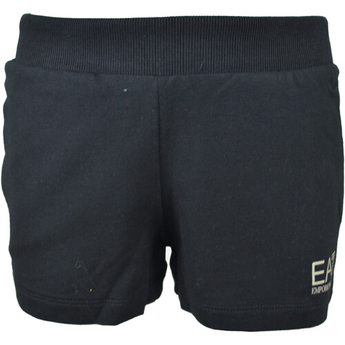 textil Niña Shorts / Bermudas Emporio Armani EA7 3LFS51-FJCQZ Negro