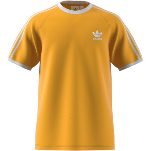 textil Hombre Camisetas manga corta adidas Originals HE9550 Amarillo