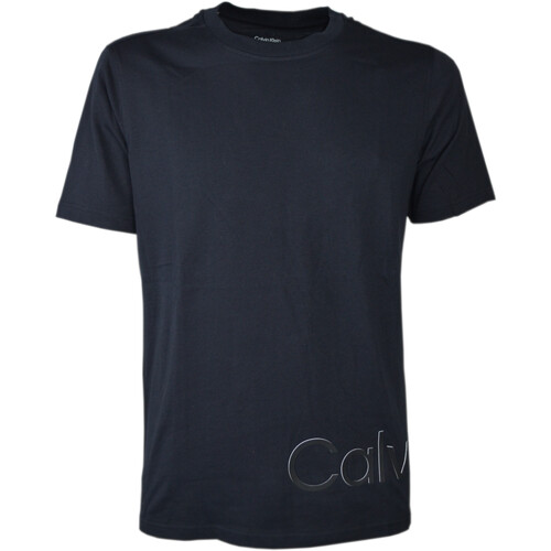 textil Hombre Camisetas manga corta Calvin Klein Jeans 00GMS2K111 Negro