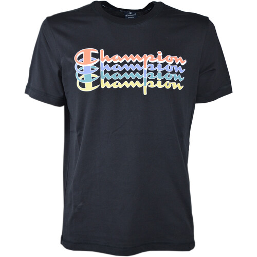 textil Hombre Camisetas manga corta Champion 217221 Negro