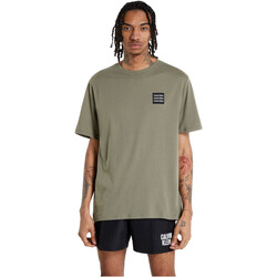 textil Hombre Camisetas manga corta Calvin Klein Jeans KM0KM00754 Verde